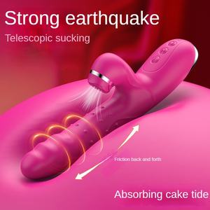 هزاز أرنب بـ9 ترددات للنساء مع وظائف الاهتزاز والتسخين لتحفيز نقطة G والمهبل - Product Image 4