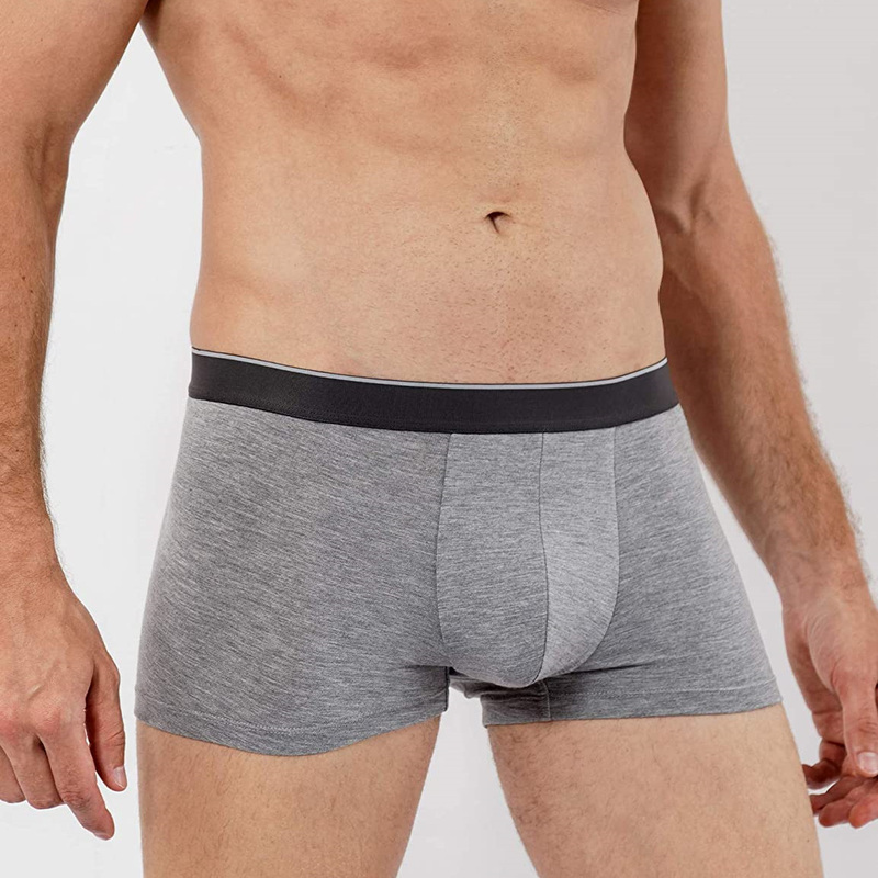 Breathable Soft Trunks Bamboo Underwear Lightweight