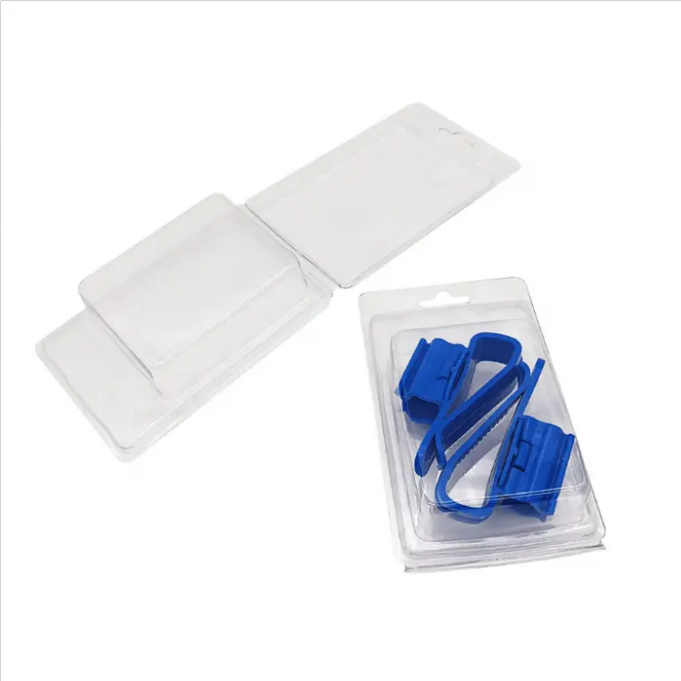 Custom Thermoformed PVC PET Clear Clamshell Plastic Blister Cards For Tool