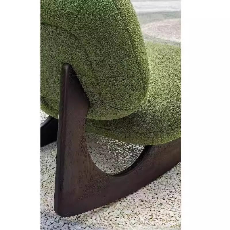 accent armchair wooden