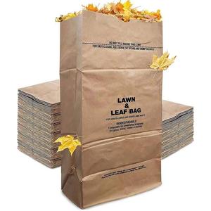 Kompost kutusu için bir astar Compostable kağıt kutusu Liner için özelleştirilmiş geri dönüştürülmüş Kraft kağıdı torba - Product Image 4