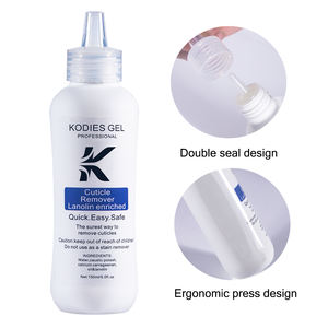 KODIES GEL Cuticula Remover Voet Exfoliërende <span class=keywords><strong>Callus</strong></span> en Cuticula Softener Verwijderaar Vloeistof 150ML Big Size Private Label/Custom Logo - Product Image 3