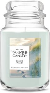 Bougie parfumée <span class=keywords><strong>Yankee</strong></span> <span class=keywords><strong>Candle</strong></span> Beach Walk, grand pot de 22 oz avec une durée de combustion allant jusqu'à 150 heures, idéale pour offrir - Product Image 2