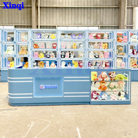 Présentoir de jouets en Offre Spéciale et comptoir de réception pour magasin de machines à griffes d'arcade Distributeur automatique de jouets à capsules Magasin de machines Gashapon