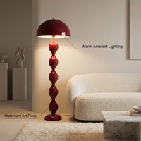 Lampe sur pied en fer blanc froid de haute qualité avec ampoule E27, design minimaliste, hauteur réglable, CRI 95, idéale pour les hôtels