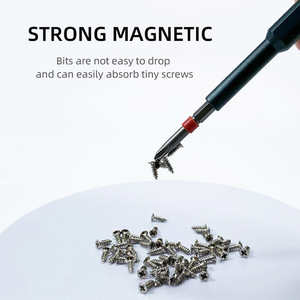 <span class=keywords><strong>Glede</strong></span> 30 en 1 Mini boîte à outils de réparation Embouts plus longs Jeu de tournevis de précision magnétique avec poignées en acier et en plastique Emballé dans une boîte - Product Image 4