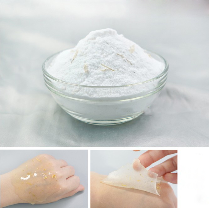 Marque privée Camomille Doux Masque Facial Poudre D'hamamélis Naturel Masque Peel off Poudre Faciale