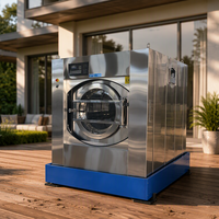 Lave-linge commercial de 10 kg à 120 kg, lave-linge extracteur pour blanchisserie d'hôtel