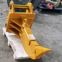 Ripper d'excavatrice robuste à tige unique 14-28T, scarificateur de roche et de sol avec pointe remplaçable