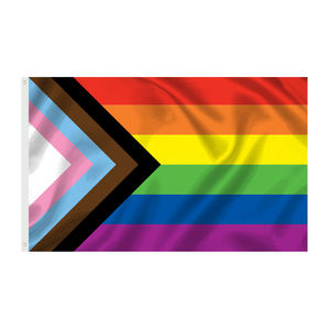 Bandera Gay LGBT de poliéster de la mejor calidad al por mayor Bandera del arco iris del orgullo lésbico - Product Image 1