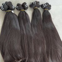 Lot de Cheveux Indiens Bruts, Cuticules Alignées, Cheveux Humains Doublement Étirés, Vierge, Vente en Gros, Ondulations Naturelles