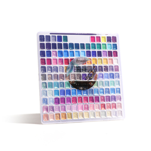 Giorgione - Juego de Acuarelas Portátil de 150 Colores, Acuarelas Metálicas Perladas de Pequeña Capacidad para Pintar - Product Image 1