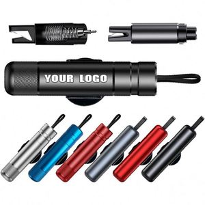 Wholesale Car Emergency Tools Car Window Breaker Seat Belt Cutter Two-in-one Safety Hammer Car <b>Gift</b> with Custom logo - Product Image 1