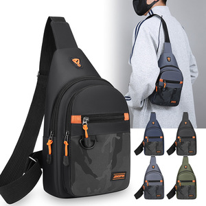 JINGPIN Men's Chest Bag Oxford Cloth Large Capacity Crossbody Bag For Everyday Outfits - Product Image 1
