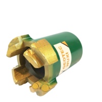 Forets de forage de puits d'eau WLP PDC de Chine, forets géologiques, pièces de machines minières, marque CROWN, certifiés ISO9001, 56-153mm