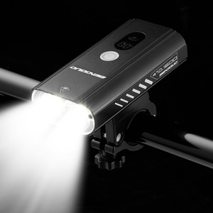 Lampe de <span class=keywords><strong>vélo</strong></span> - Charge USB - Alliage d'aluminium - Lampe avant haute luminosité - Affiche le niveau de la batterie - Lampe de <span class=keywords><strong>vélo</strong></span> - Product Image 2