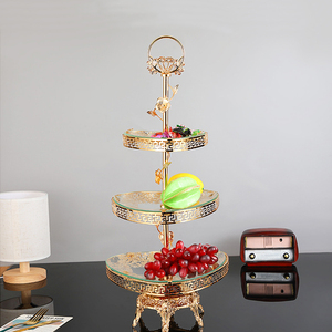 <span class=keywords><strong>Plateau</strong></span> à fruits nordique à 3 niveaux en métal, <span class=keywords><strong>plateau</strong></span> de rangement pour bonbons, vaisselle personnalisée, fournitures hôtelières, décoration intérieure, directement de l'usine - Product Image 3
