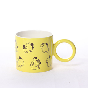 Kapibala <b>Ceramic</b> Mug Cartoon Animal Design Coffee <b>Cup</b> Breakfast <b>Cup</b> Home Office Use Single <b>Cup</b> - Product Image 4