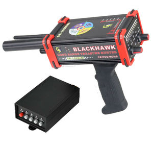 Détecteur de métaux souterrain noir GR-100MINI, couleur rouge, GR100MINI, détecteur de métaux précieux, or, argent, cuivre, gemmes, minéraux, portée 30m - Product Image 4