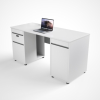 Vente en gros de meubles de bureau en bois de haute qualité blanc moderne à bas prix