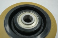 Roues en polyuréthane Pièce de rechange d'origine ROUE DE SUPPORT 125/60/4K 0009933803 pour Linde 1158 T20 avec roulements