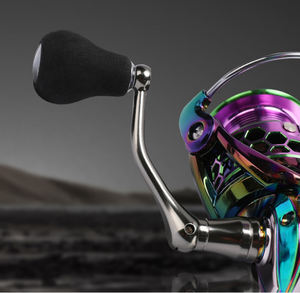 9 + 1BB Metal 25kg sürükle tuzlu su Metal renkli balıkçılık tekerlek gökkuşağı İplik balıkçılık Reel - Product Image 3