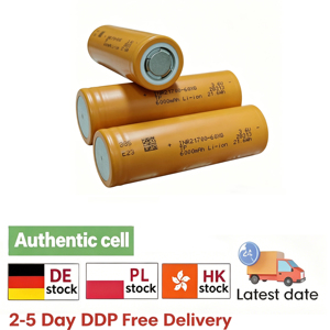 EU LAGERBESTAND TENPOWER 50XG 60XG 70XG TP 21700 tablettenlose INR21700-60XG Hochleistungs-Tablettenlose-Batteriezelle 60A 6000mAh - Product Image 1