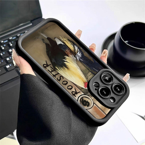 Étui de protection antichoc en TPU pour iPhone 11 12 13 14 15 16 17 Pro Max avec impression photo de beau <span class=keywords><strong>coq</strong></span> et design d'objectif en forme d'échelle - Product Image 6