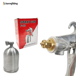 Pistolet de peinture sans air haute pression industriel F-75, capacité du gobelet 400 ml - Outil de peinture automobile DIY, effet de pulvérisation élevé, longue durée de vie - Product Image 4