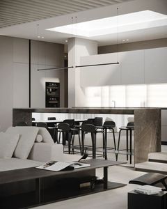 Sanhai, design d'intérieur élégant, décoration d'intérieur, art, soleil et nature, maison résidentielle, service de rendu 3D, dessin de construction - Product Image 3