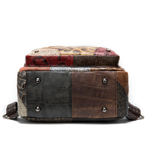 <span class=keywords><strong>Zaino</strong></span> Vintage in Vera <span class=keywords><strong>Pelle</strong></span> Marrant per Ragazze, <span class=keywords><strong>Zaino</strong></span> di Alta Qualità e Grande Capacità per <span class=keywords><strong>Donna</strong></span>, <span class=keywords><strong>Zaino</strong></span> di Lusso in <span class=keywords><strong>Pelle</strong></span> - Product Image 5
