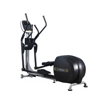 Elliptique commercial à résistance magnétique, entraîneur elliptique silencieux, cross-trainer cardio pour salle de sport