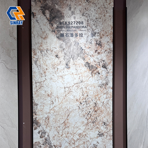 Carreaux de sol et muraux en pierre frittée de porcelaine grand format 900x2700mm pour intérieur, bordures pour salle de bain, hôtel, appartement - Product Image 1