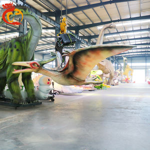 Jurásico período dinosaurio Parque de Atracciones colgante animatronic dinosaurio <span class=keywords><strong>volador</strong></span> Pterosaurio modelo para la venta - Product Image 6