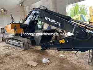 Excavadora de cadenas Hyundai 225LC-9T usada de buena calidad con motor y bomba, alta potencia de excavación, precio bajo - Product Image 2
