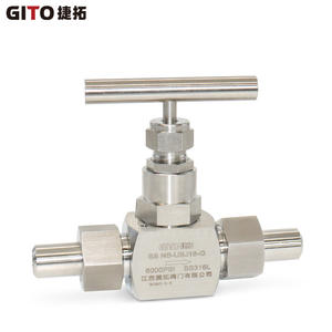 Vanne à aiguille soudée en acier inoxydable 316L pour tuyau haute pression, connecteur à tête sphérique à raccord lâche, vanne à aiguille de haute qualité - Product Image 5