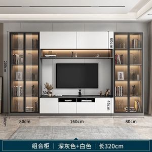 Mueble Moderno y Duradero para TV con Almacenamiento, Función Elevable y Personalizable, de Madera para Sala de Estar, Apartamento, Oficina, Hogar y Hotel - Product Image 3