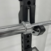 FOUX DLR10 Machine Smith multifonction en acier inoxydable avec rack à câbles croisés et pile de poids de 80 kg pour usage domestique et commercial