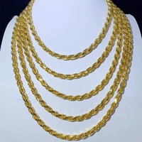 Bijoux de mode, collier de 6 mm, collier en argent sterling 925 avec chaîne cubaine en moissanite pour hommes et femmes