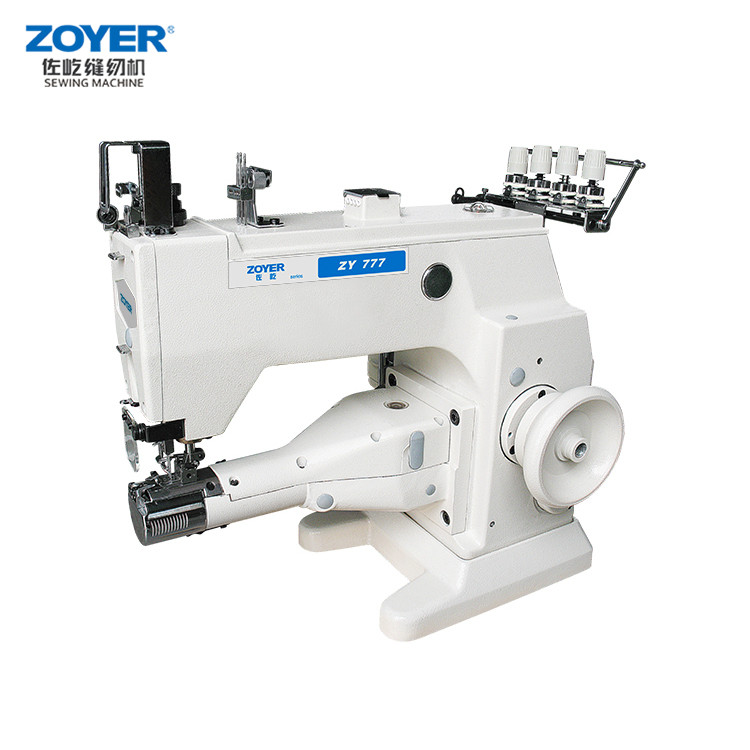 ZY777 High Speed Cylinder-Bed Industrial Sewing Machine, 3-Needle