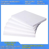 Panneau en mousse PVC blanc direct usine, feuille de mousse haute densité, panneau Andy co-extrudé, vente en gros
