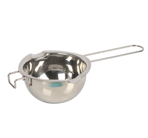 DFM03 400ml 480ml 600ml Marmite à double fond en acier inoxydable pour la fonte du chocolat, la fabrication de bonbons et de bougies, acier 18/8 - Product Image 5