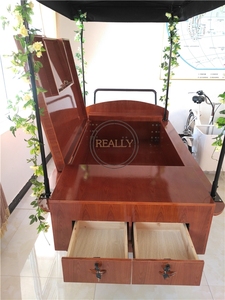 จักรยานขายกาแฟแบบย้อนยุครถขายอาหารรถเข็นขายกาแฟถนนเคลื่อนที่ได้ - Product Image 6