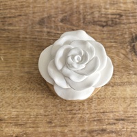 Diffuseur de fleurs de rose, diffuseur passif, diffuseur de parfum d'intérieur avec base en bois, logo personnalisé