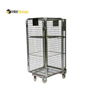 500kg Công suất 4 mặt nestable một cơ sở CuộN lồng container - Product Image 2