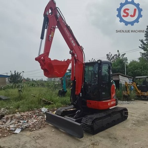 Mini-excavatrice hydraulique sur chenilles d'occasion de 6 tonnes, importée du Japon, modèle KX163/KX165/KX165-5 U40, conforme EPA, en vente - Product Image 2