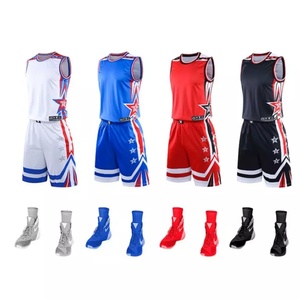 Personnaliser des uniformes de basket-ball brodés sur mesure pour les enfants et les hommes, uniformes bleu ciel - Product Image 3