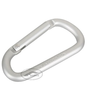 6cm Colorful camping aluminum carabiner keychain