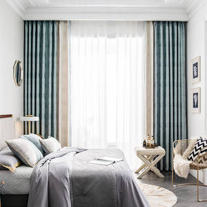 Nuove <span class=keywords><strong>Tende</strong></span> Oscuranti Moderne Europee di Lusso con Occhielli e Perline, Alta Qualità, Tessute con Tasca, per Soggiorno, 280cm, Protezione UV - Product Image 6