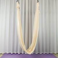 Hamac de yoga aérien extensible sans couture, tissu de largeur standard de 28 mètres, 85 grammes par mètre carré, anti-gravité, capacité de 600 kg